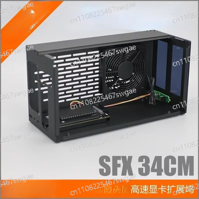 External Gpu Dock Pcie 4.0 Oculink - ドック型メタルフレーム、外付けグラフィックスカード、ATX/SFX対応、Oculink/M.2 NVMe、アルミニウム製ケース、GPU OCuP4v2、OCuLink PCI-E 4.0 X4、eGPU