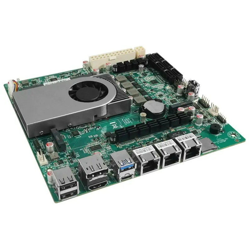 Nas Motherboard N100 6 Sata - N150 NASホストSATAマザーボード第12世代6ベイ10GネットワークカードソフトルーティングN100