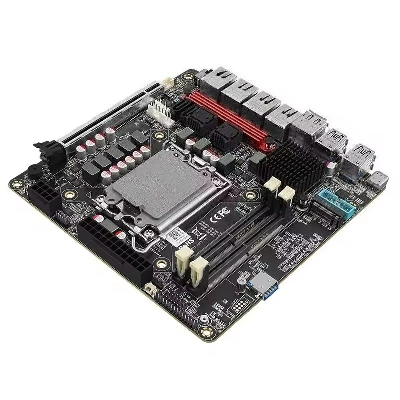 インテルVPro Q670 NASマザーボード 最大6*NV - Lga 1700 Ddr5 Itx Motherboard のレビューと価格