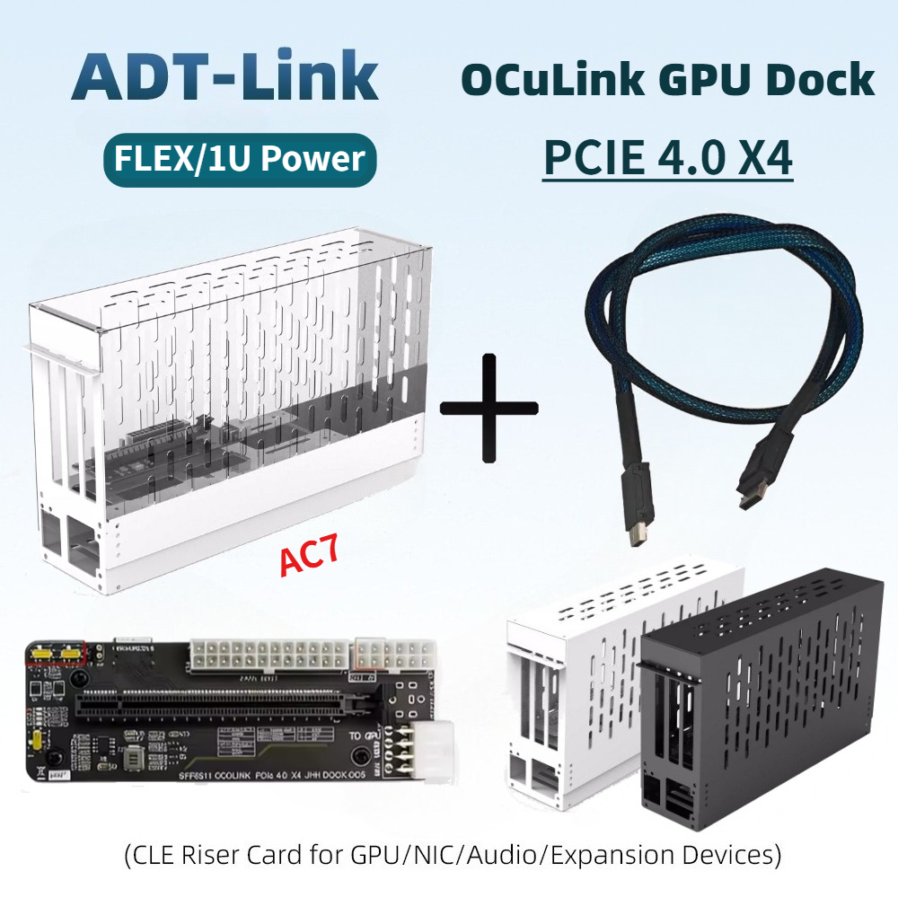 50CM Oculink EGPUグラフィックカードドック（ - External Gpu Dock Pcie 4.0 Oculink のレビューと価格