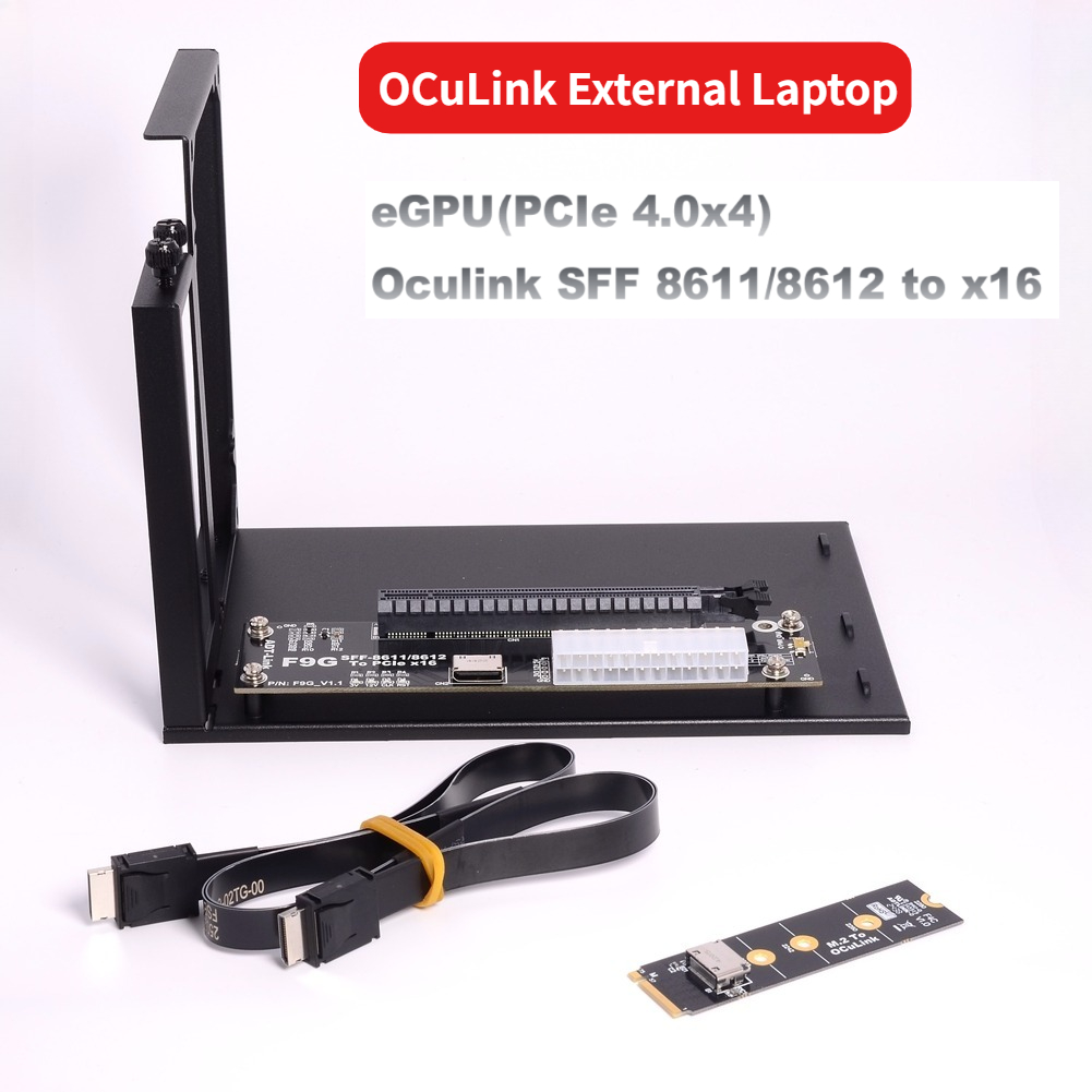 F9G-BK7 EGPU Oculink GPUドック PC - External Gpu Dock Pcie 4.0 Oculink のレビューと価格