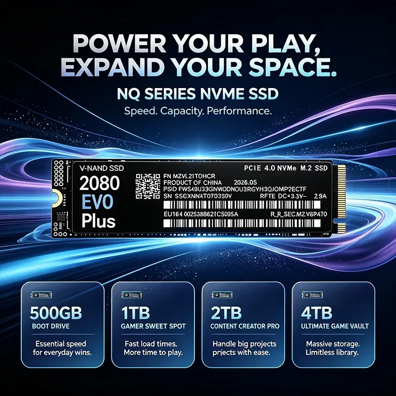 2080 EVO Plus M.2 NVMe 2280 PC - M.2 Nvme 4Tb Pcie 4.0 Ssd のレビューと価格