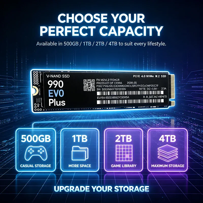 M.2 NVMe SSD 990 EVO Plus 500G - M.2 Nvme 4Tb Pcie 4.0 Ssd のレビューと価格