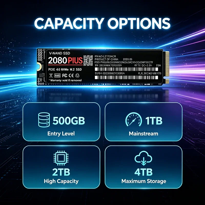 M.2 NVMe PCIe 4.0 SSD 2080 PLU - M.2 Nvme 4Tb Pcie 4.0 Ssd のレビューと価格