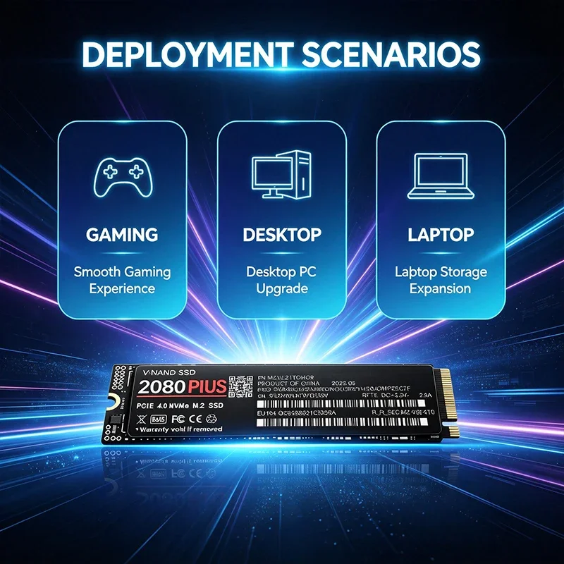 M.2 NVMe PCIe 4.0 SSD 2080 PLU - M.2 Nvme 4Tb Pcie 4.0 Ssd のレビューと価格