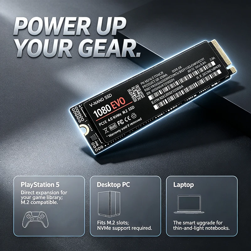 M.2 NVMe PCIe 4.0 SSD 1080 EVO - M.2 Nvme 4Tb Pcie 4.0 Ssd のレビューと価格