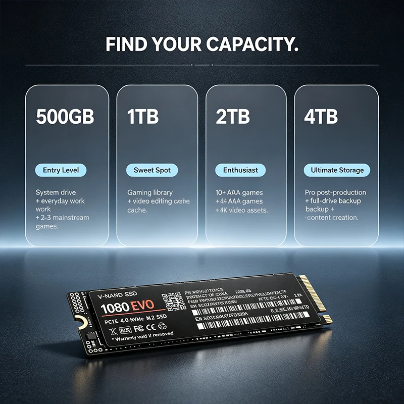 M.2 NVMe PCIe 4.0 SSD 1080 EVO - M.2 Nvme 4Tb Pcie 4.0 Ssd のレビューと価格